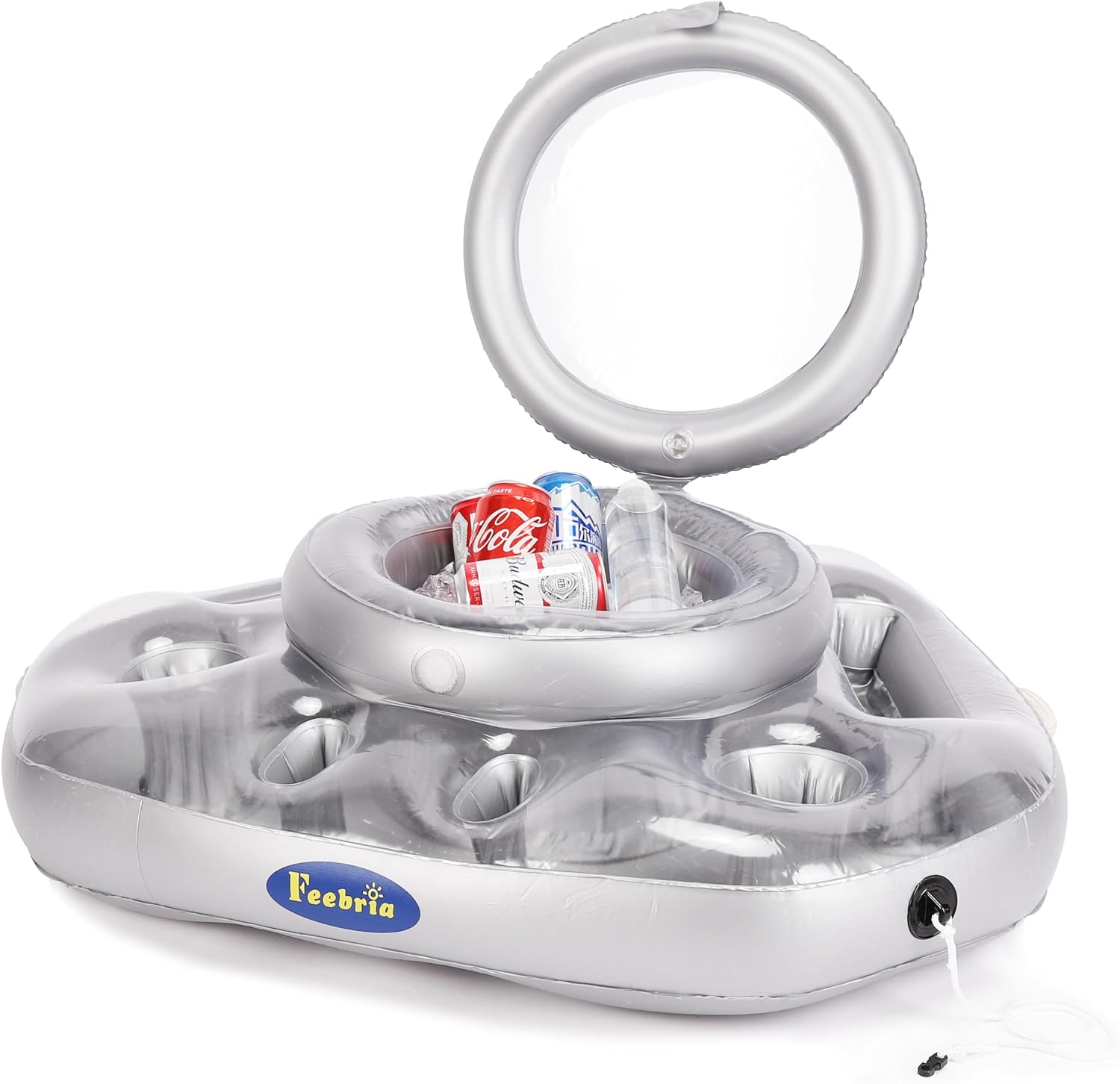 Glacière flottante pour piscine